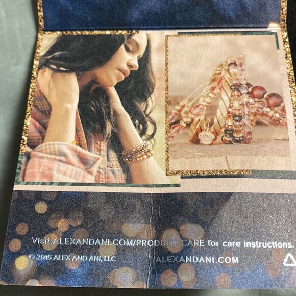 NWT Alex & Ani Retro Glam Bling Wrap Bracelet - Picture 8 of 10